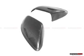 DarwinPRO 2018-2025 Lamborghini URUS Convert 2023 Performante Dry Carbon Fiber Mirror Housing (No BSA holes) Replacement - image 8