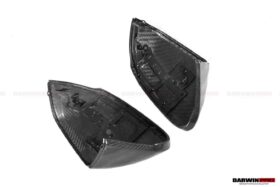 DarwinPRO 2018-2025 Lamborghini URUS Convert 2023 Performante Dry Carbon Fiber Mirror Housing (No BSA holes) Replacement - image 9