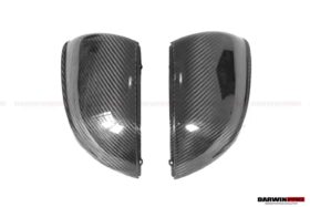 DarwinPRO 2018-2025 Lamborghini URUS Convert 2023 Performante Dry Carbon Fiber Mirror Housing with BSA holes Replacement - image 8