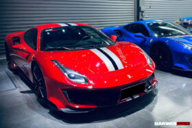 DarwinPRO 2018-2020 Ferrari 488 Pista Only Partial Carbon Fiber Front Bumper - DarwinPRO - image 10