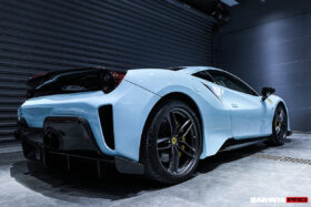 DarwinPRO 2015-2020 Ferrari 488 GTB | Spider Pista Style Carbon Fiber Side Skirts - image 7