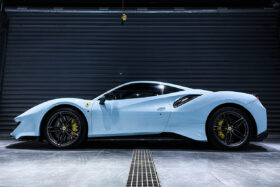 DarwinPRO 2015-2020 Ferrari 488 GTB | Spider Pista Style Carbon Fiber Side Skirts - image 6