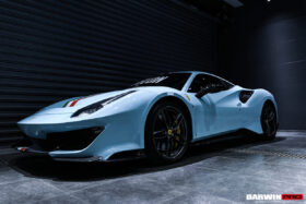 DarwinPRO 2015-2020 Ferrari 488 GTB | Spider Pista Style Carbon Fiber Side Skirts - image 8