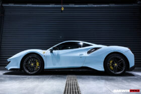 DarwinPRO 2015-2020 Ferrari 488 GTB | Spider Pista Style Carbon Fiber Side Skirts - image 9