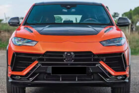 DarwinPRO 2018-2022 Lamborghini URUS Convert 2023 Performante Style Front Bumper With hood - image 2