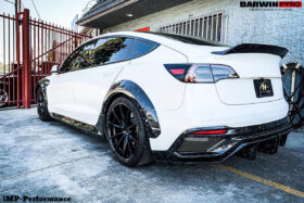 DarwinPRO 2017-2023 Tesla Model 3 IMP Performance Wide Fender Flares - image 9