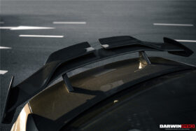 DarwinPRO 2021-UP BMW M4 G82 4 Series G22 BKSSII Style Carbon Fiber Trunk Spoiler - image 9
