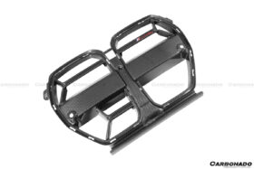 DarwinPRO 2021-UP BMW M3 G80 M4 G82 G83 CSL Style DRY Carbon Fiber Grille (FOR ACC CAR) - image 4