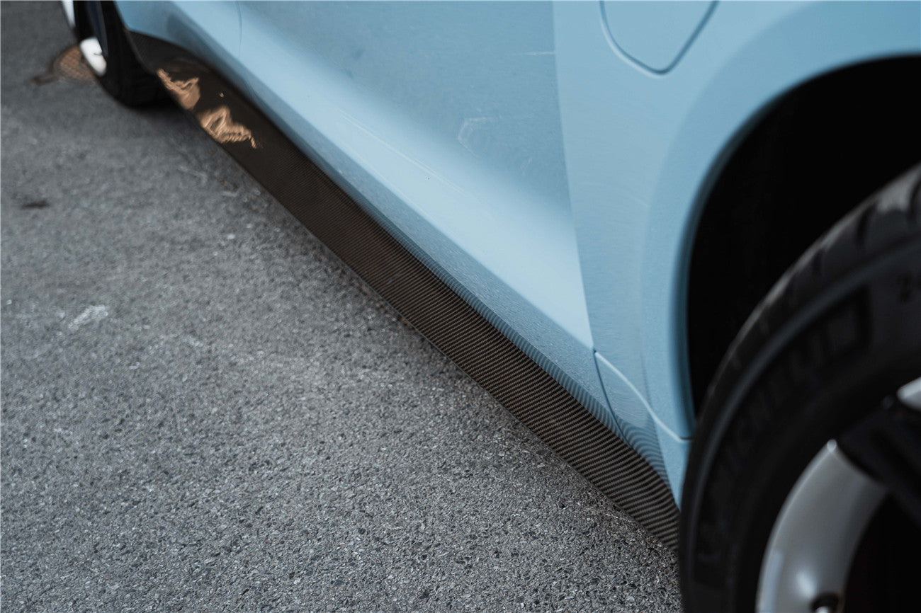 DarwinPRO 2020-2024 Porsche Taycan Sedan, ST, CT OD Style Side Skirts | Fits 4, 4S, GTS, Turbo, Turbo S