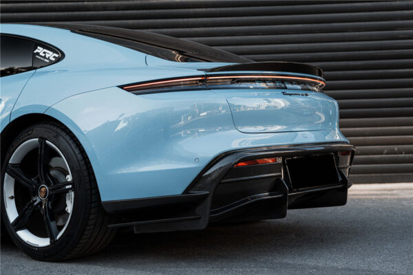 DarwinPRO 2020-2024 Porsche Taycan Sedan, ST, CT OD Style Rear Diffuser | Fits 4, 4S, GTS, Turbo, Turbo S