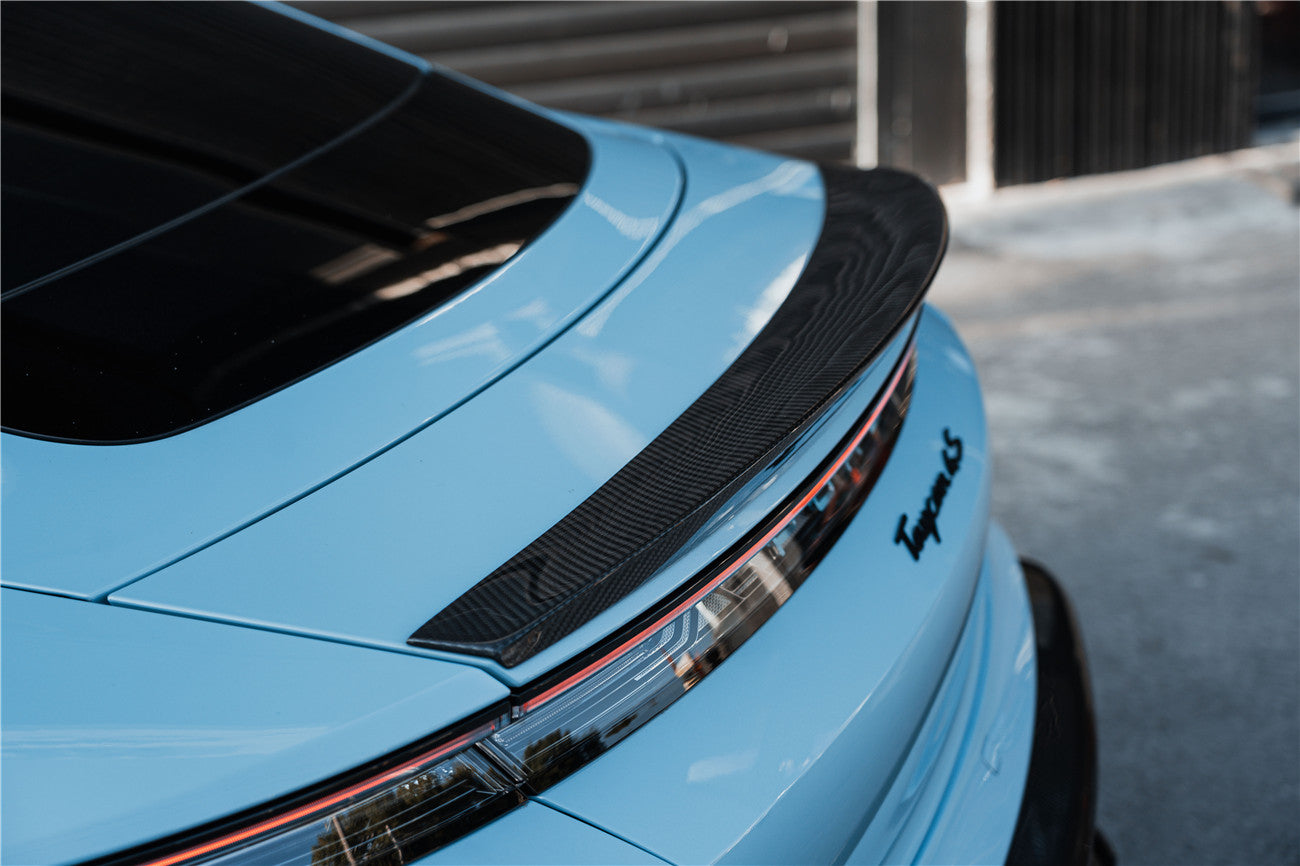DarwinPRO 2020-2024 Porsche Taycan Sedan OD Style Trunk Spoiler | Fits 4, 4S, GTS, Turbo, Turbo S