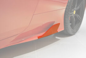 DarwinPRO 2013-2015 Ferrari 458 Speciale Carbon Fiber Side Skirt Canards - image 1