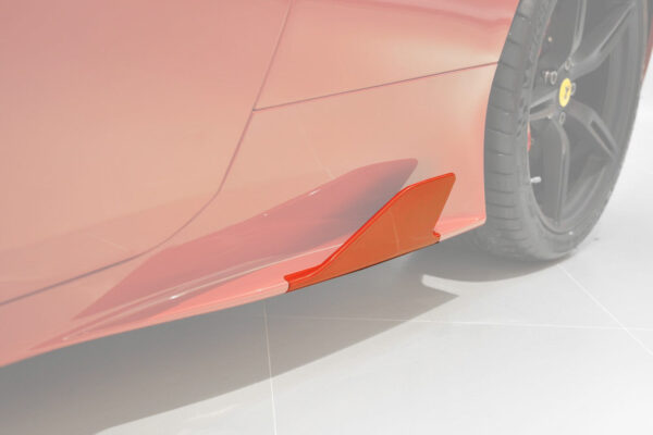 DarwinPRO 2013-2015 Ferrari 458 Speciale Carbon Fiber Side Skirt Canards