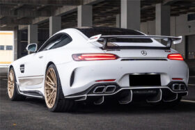 DarwinPRO 2017-2021 Mercedes Benz AMG GTC Carbon Fiber Rear Diffuser DarwinPRO IMP Design - image 1