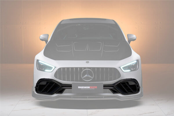 DarwinPRO 2019-2024 Mercedes Benz AMG GT50 GT53 GT43 4Door Coupe X290 IMP Performance Carbon Fiber Front Bumper Vent Trims