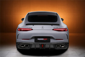 DarwinPRO 2019-2024 Mercedes Benz AMG GT50 GT53 GT43 4Door Coupe X290 IMP Performance Rear Diffuser With Reflector Panels & Exhaust tips - image 6
