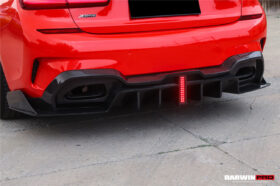 DarwinPRO 2019-2022 BMW 3 Series G20  G28 BKSS Style Carbon Fiber Rear Diffuser - image 10