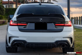 DarwinPRO 2019-UP BMW M3 G80 G20 3 Series BKSS Style Carbon Fiber Trunk - image 7