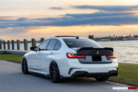 DarwinPRO 2019-UP BMW M3 G80 G20 3 Series BKSS Style Carbon Fiber Trunk - image 3