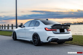 DarwinPRO 2019-UP BMW M3 G80 G20 3 Series BKSS Style Carbon Fiber Trunk - image 2