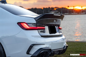 DarwinPRO 2019-UP BMW M3 G80 G20 3 Series BKSS Style Carbon Fiber Trunk - image 9