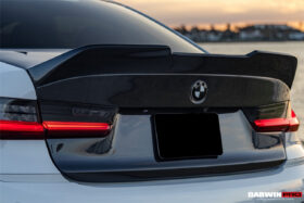 DarwinPRO 2019-UP BMW M3 G80 G20 3 Series BKSS Style Carbon Fiber Trunk - image 5