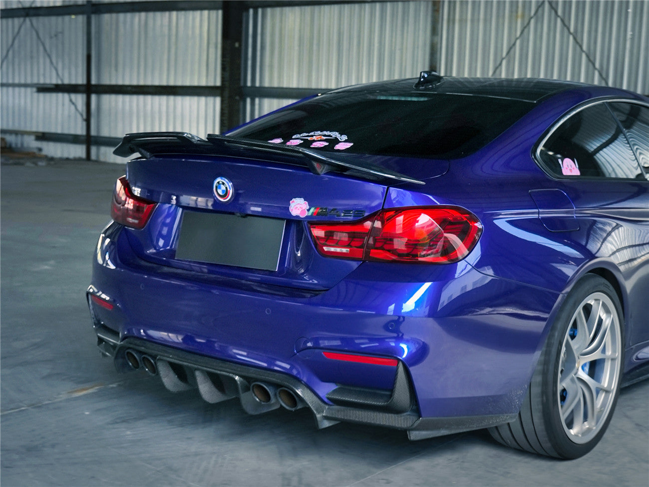 DarwinPRO 2014-2020 BMW M4 F82 Coupe BKSS Style Carbon Fiber Trunk Spoiler Wing