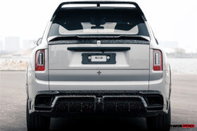 DarwinPRO 2018-2024 Rolls-Royce Cullinan BKSS Style Carbon Fiber Roof Spoiler - image 2