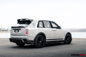 DarwinPRO 2018-2024 Rolls-Royce Cullinan BKSS Style Carbon Fiber Trunk Spoiler - image 3