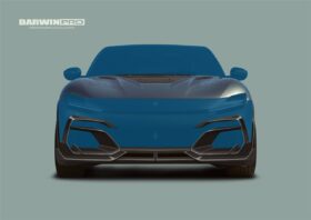 DarwinPRO 2023-UP Ferrari Purosangue F175 Carbon Fiber Front Lip DarwinPRO iMP Design - image 7