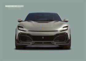 DarwinPRO 2023-UP Ferrari Purosangue F175 Carbon Fiber Front Lip DarwinPRO iMP Design - image 8