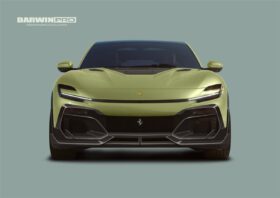 DarwinPRO 2023-UP Ferrari Purosangue F175 Carbon Fiber Front Lip DarwinPRO iMP Design - image 10