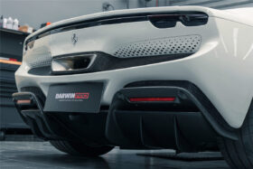 2022-2026 Ferrari 296 GTB & GTS (Type F171) OE Style Carbon Fiber Rear Diffuser