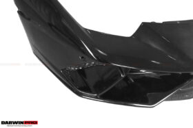 DarwinPRO 2015-2025 Lamborghini Huracan LP610 & LP580 & EVO & Tecnica BKSS Style Partial Carbon Front Bumper with Lip - image 10