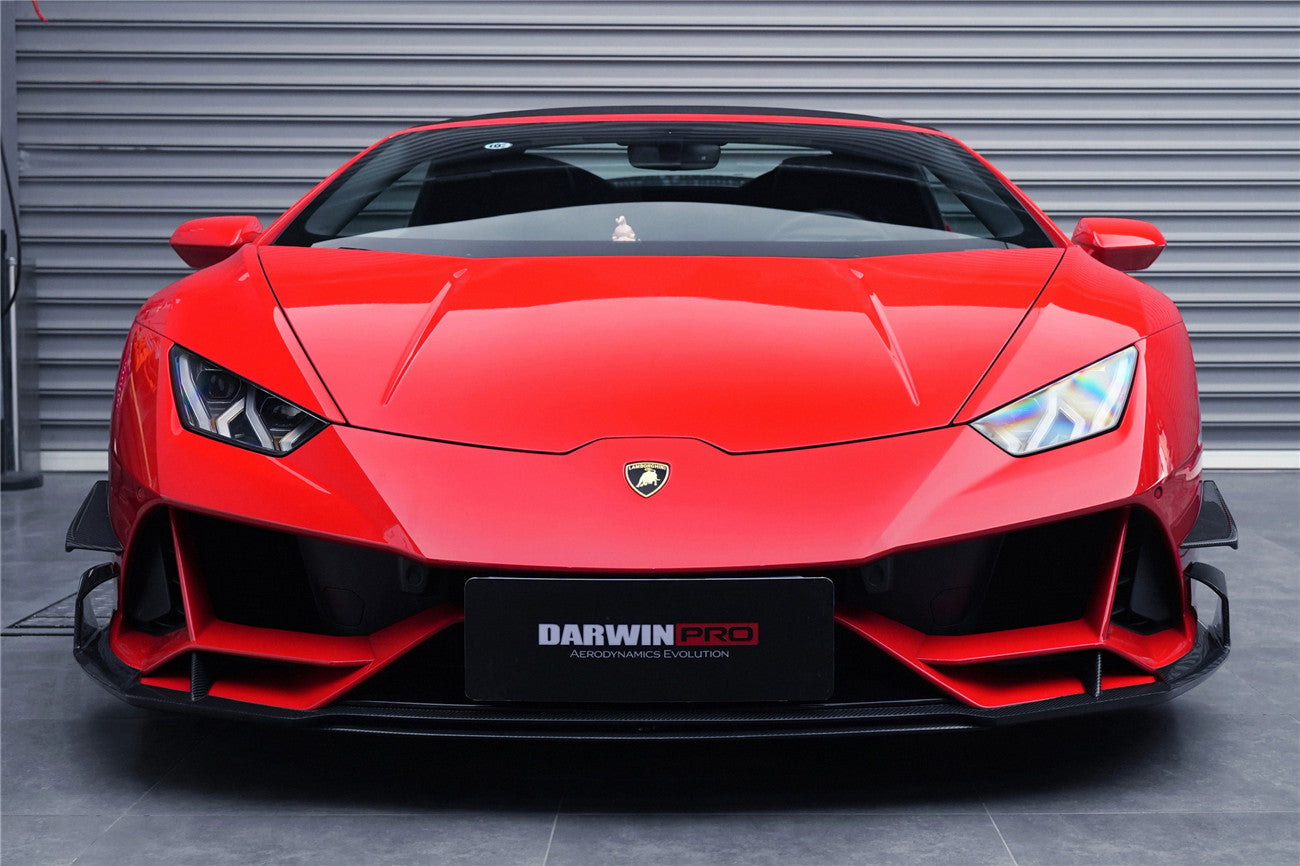 DarwinPRO 2019-2023 Lamborghini Huracan EVO 4WD ONLY BKSS Style Carbon Front Lip