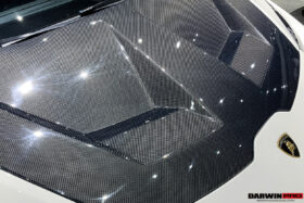 DarwinPRO 2015-2025 Lamborghini Huracan LP610 & LP580 & EVO & Tecnica BKSS Style Carbon Fiber Hood - image 9