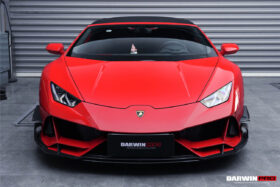 DarwinPRO 2019-2023 Lamborghini Huracan EVO 4WD ONLY BKSS Style Carbon Front Lip - image 3