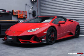 DarwinPRO 2019-2023 Lamborghini Huracan EVO 4WD ONLY BKSS Style Carbon Front Lip - image 4