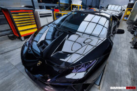 DarwinPRO 2015-2025 Lamborghini Huracan LP610 & LP580 & EVO & Tecnica BKSS Style Carbon Fiber Hood - image 4