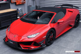 DarwinPRO 2019-2023 Lamborghini Huracan EVO 4WD ONLY BKSS Style Carbon Front Lip - image 5