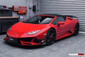 DarwinPRO 2019-2023 Lamborghini Huracan EVO 4WD ONLY BKSS Style Carbon Front Lip - image 6