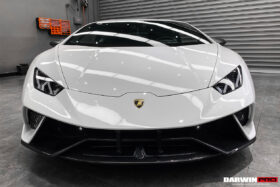DarwinPRO 2015-2025 Lamborghini Huracan LP610 & LP580 & EVO & Tecnica Performante Style Partial Carbon Front Bumper - image 8