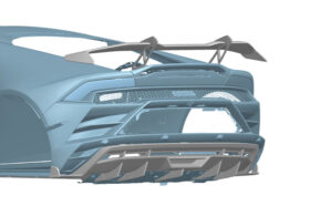 DarwinPRO 2019-2025 Lamborghini Huracan EVO Dry Carbon Rear Diffuser DarwinPRO (AD Design) - image 3