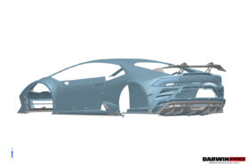 DarwinPRO 2019-2025 Lamborghini Huracan EVO ADV1 Style Autoclave Carbon Side Skirts - image 5
