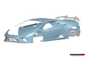 DarwinPRO 2019-2025 Lamborghini Huracan EVO ADV1 Style Autoclave Carbon Side Skirts - image 4