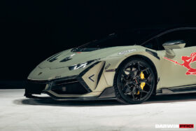 DarwinPRO 2015-2025 Lamborghini Huracan LP610 & LP580 & EVO & Tecnica BKSSII Style Front Wide Fender - image 4