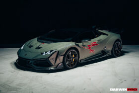 DarwinPRO 2019-2023 Lamborghini Huracan EVO Coupe Only BKSSII Style Full Wide Body Kit - image 3