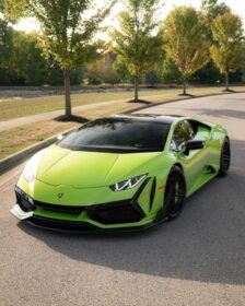 DarwinPRO 2015-2025 Lamborghini Huracan LP610 & LP580 & EVO & Tecnica BKSSII Style Front Wide Fender - image 6