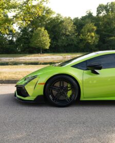 DarwinPRO 2015-2025 Lamborghini Huracan LP610 & LP580 & EVO & Tecnica BKSSII Style Front Wide Fender - image 8