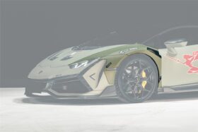DarwinPRO 2015-2025 Lamborghini Huracan LP610 & LP580 & EVO & Tecnica BKSSII Style Front Wide Fender - image 1